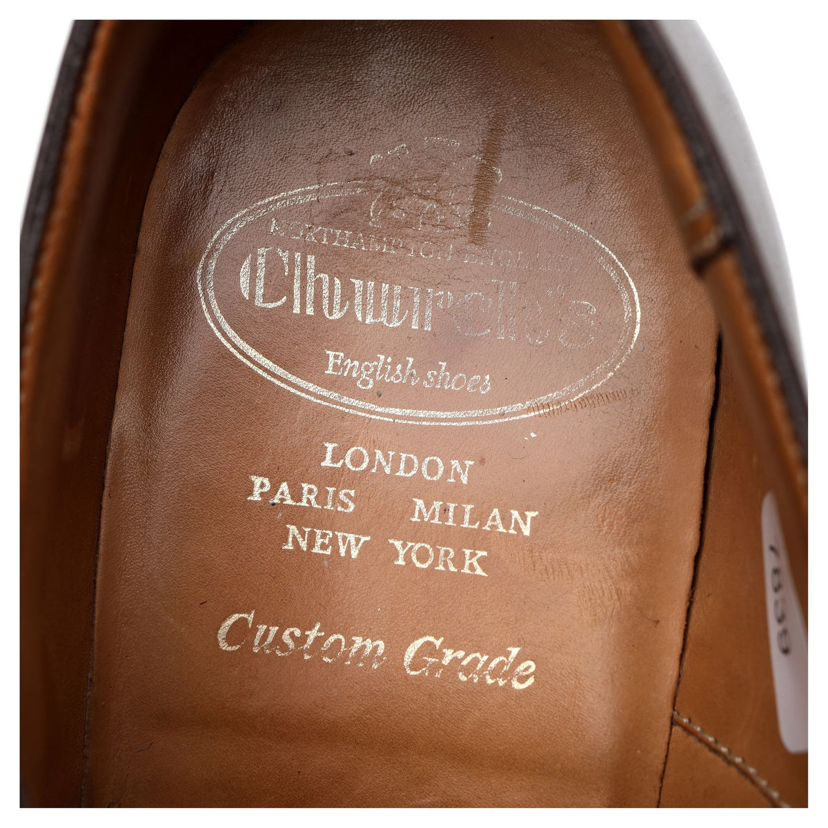 &#39;Consul&#39; Brown Leather Oxford UK 6.5 F