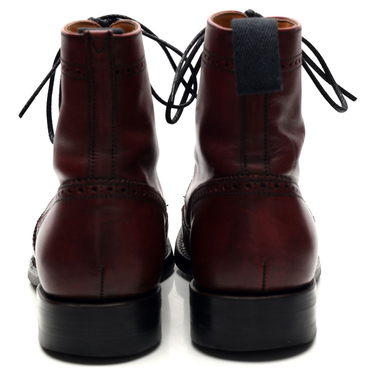 Women&#39;s Toast Burgundy Leather Boots UK 7 D