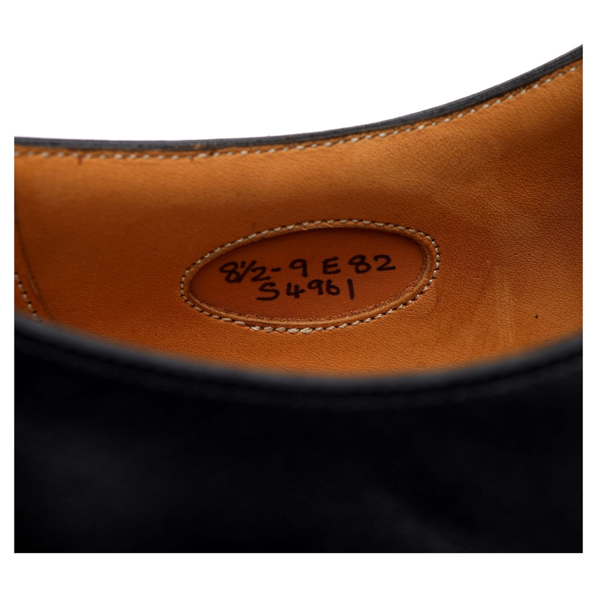 &#39;Chelsea&#39; Black Leather Oxford UK 8.5 E