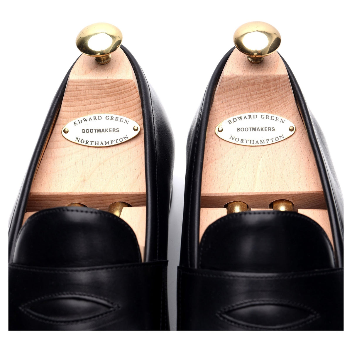 &#39;Piccadilly&#39; Black Leather Loafers UK 8.5 E