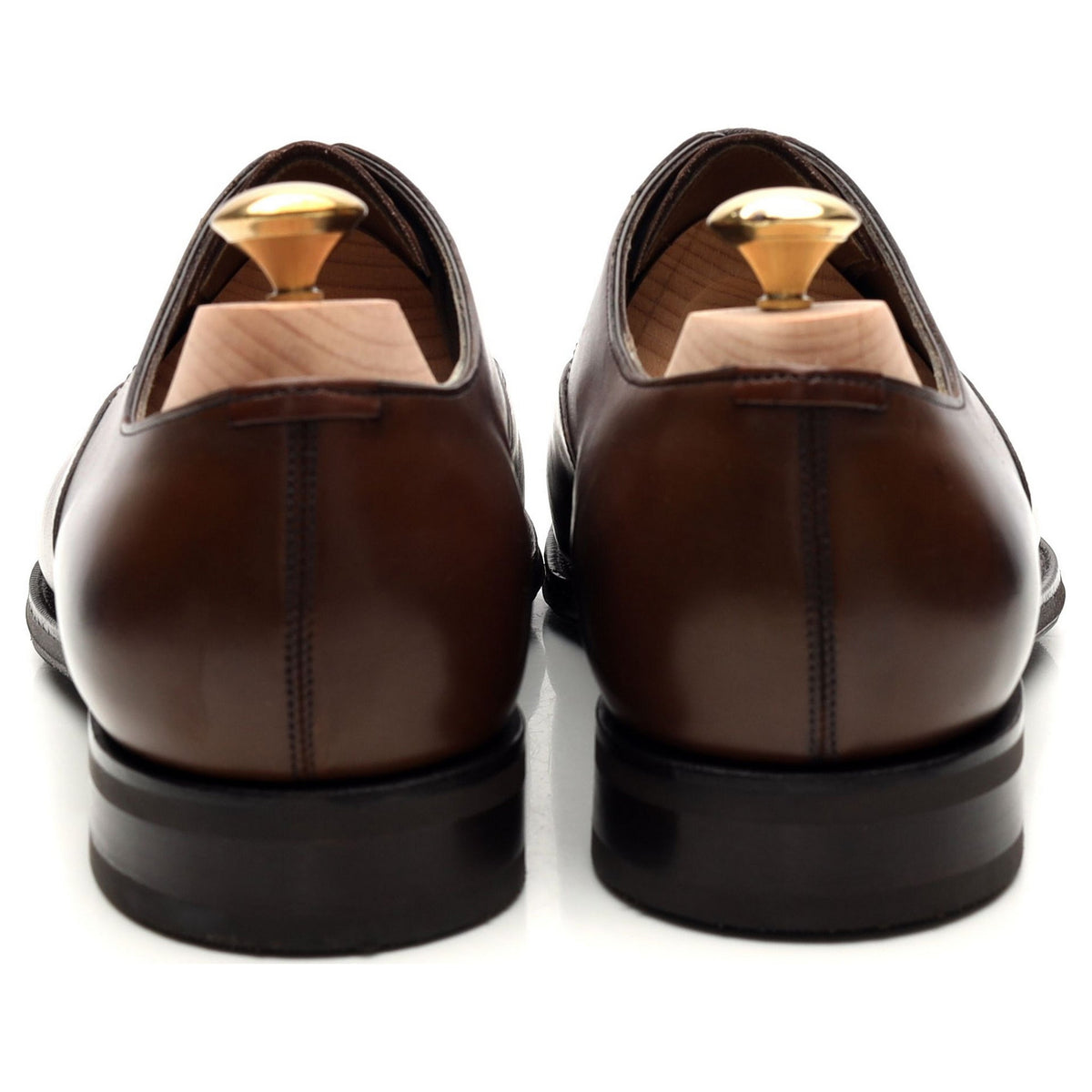 &#39;Chelsea&#39; Dark Brown Leather Oxford UK 8.5 E