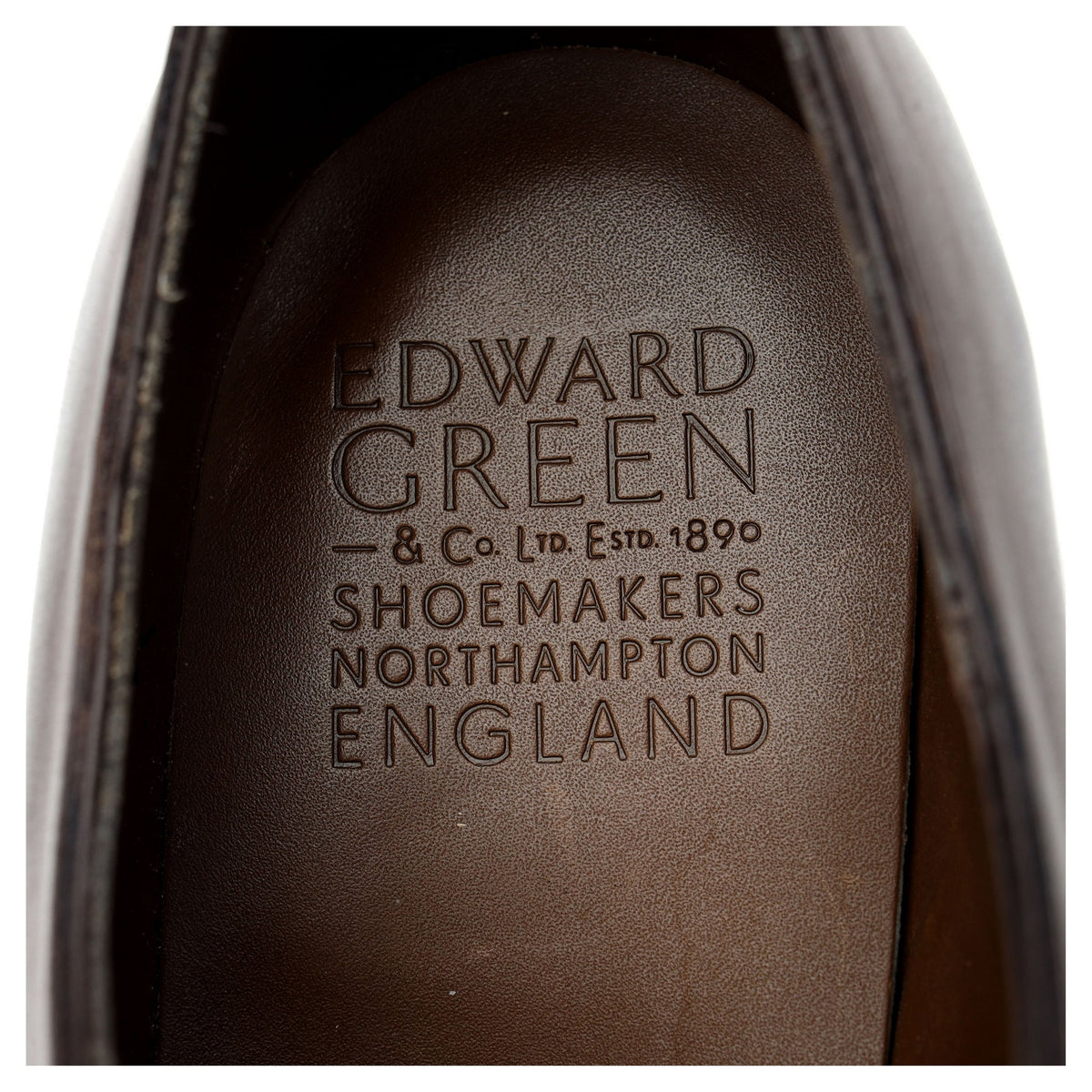 &#39;Chelsea&#39; Dark Brown Leather Oxford UK 8.5 E