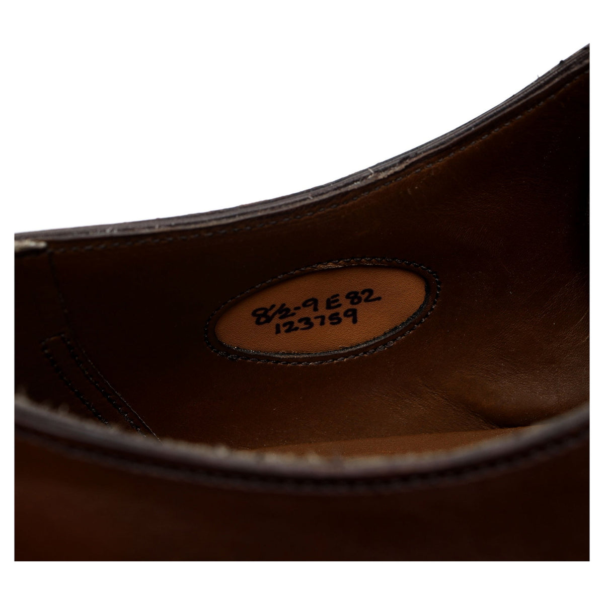 &#39;Chelsea&#39; Dark Brown Leather Oxford UK 8.5 E