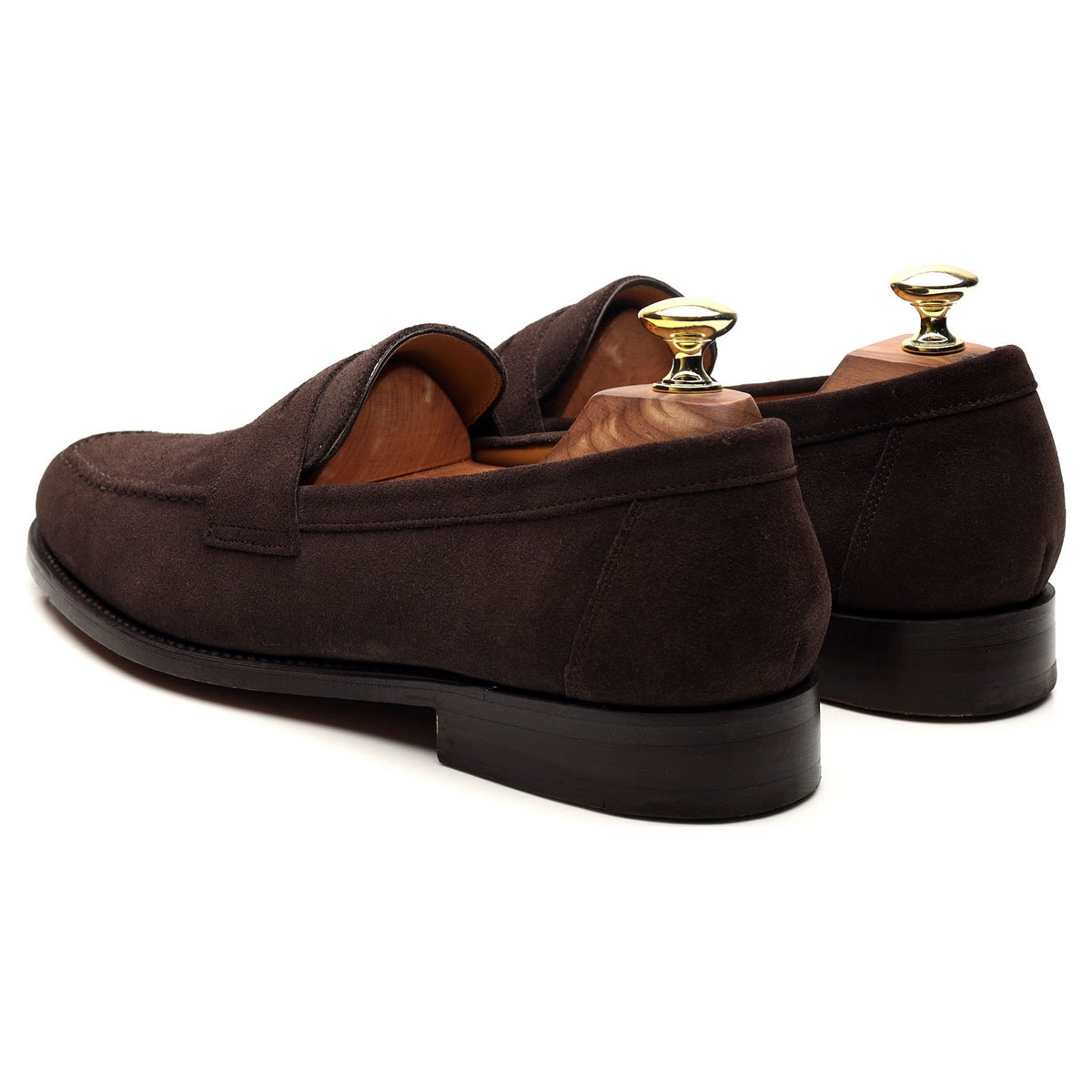 &#39;Audley&#39; Brown Suede Loafers UK 7 F
