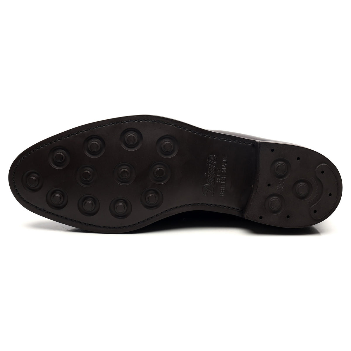 &#39;8491-K7&#39; Dark Brown Leather Tassel Loafers UK 12