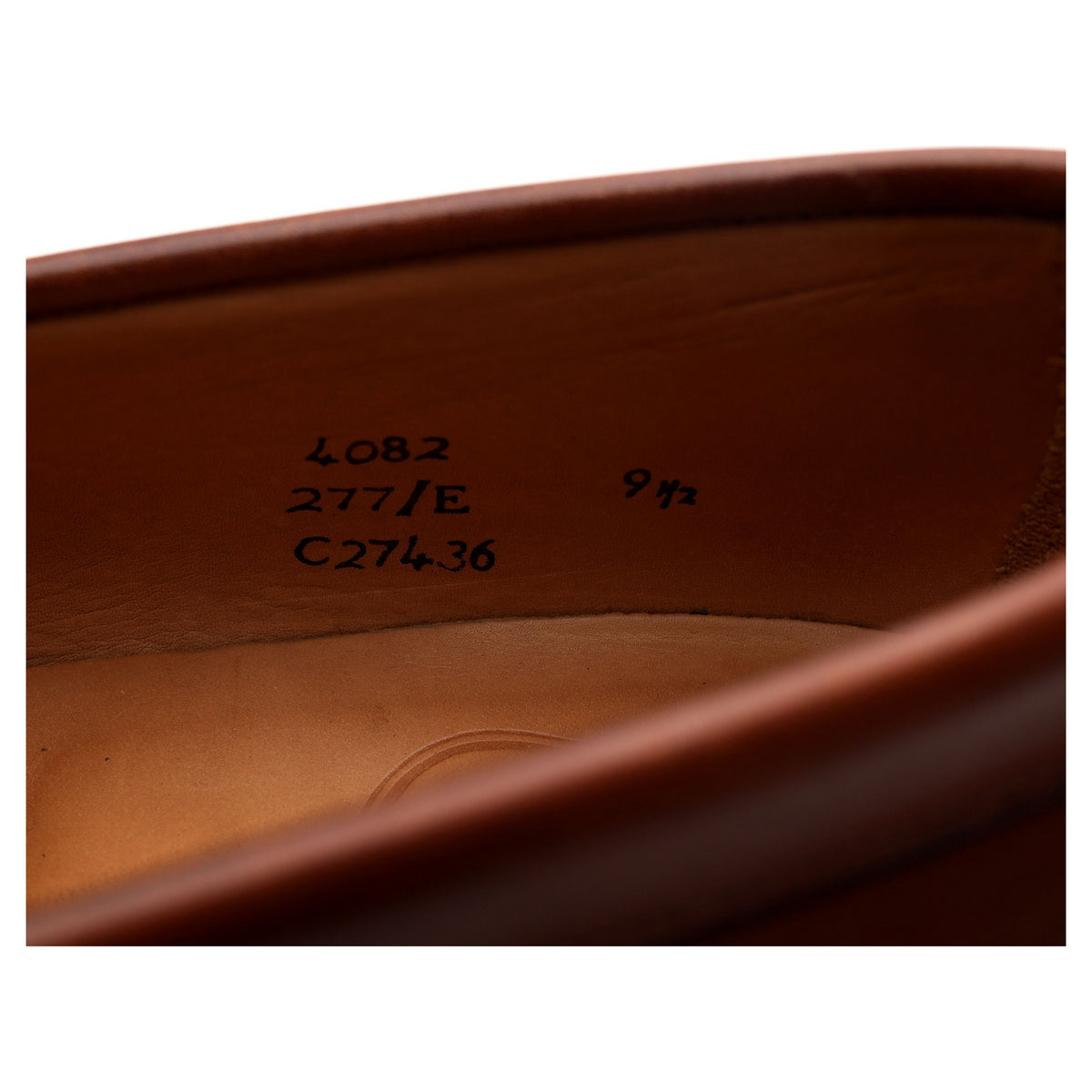 New &amp; Lingwood Tan Brown Leather Loafers UK 9.5 E