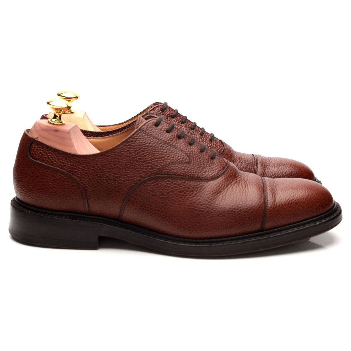 &#39;Vale&#39; Brown Leather Oxford UK 7.5 F