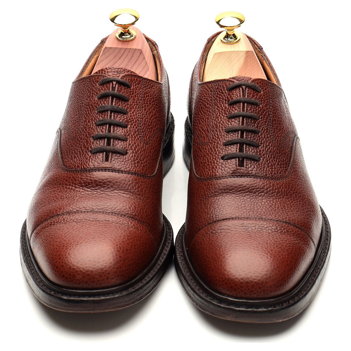 &#39;Vale&#39; Brown Leather Oxford UK 7.5 F