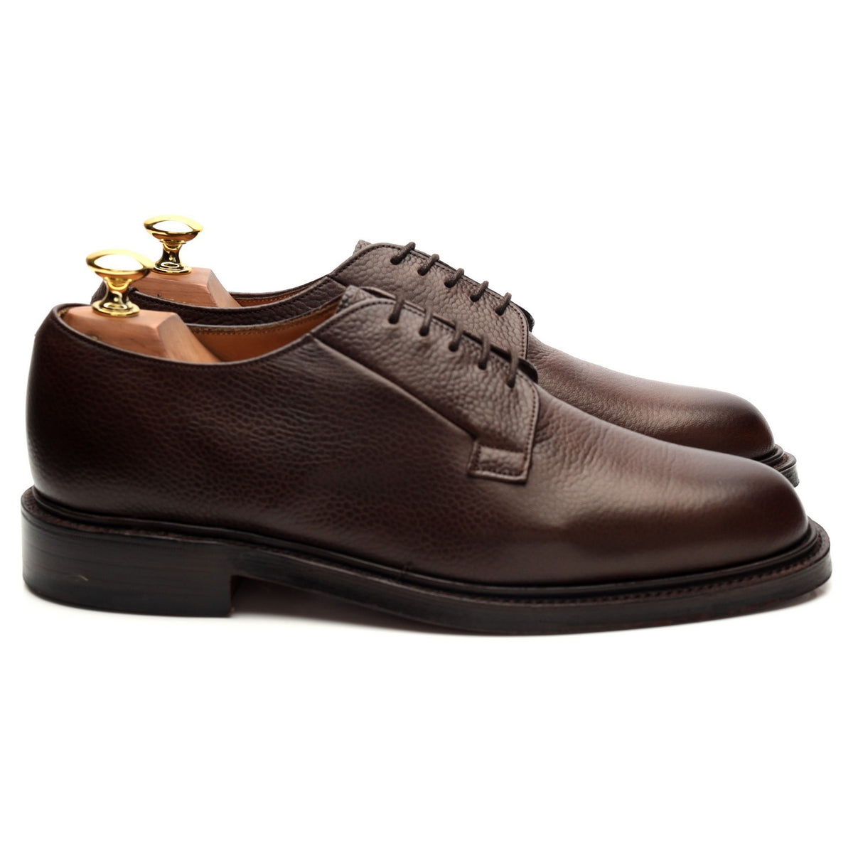 &#39;Deal&#39; Brown Leather Derby UK 6 F