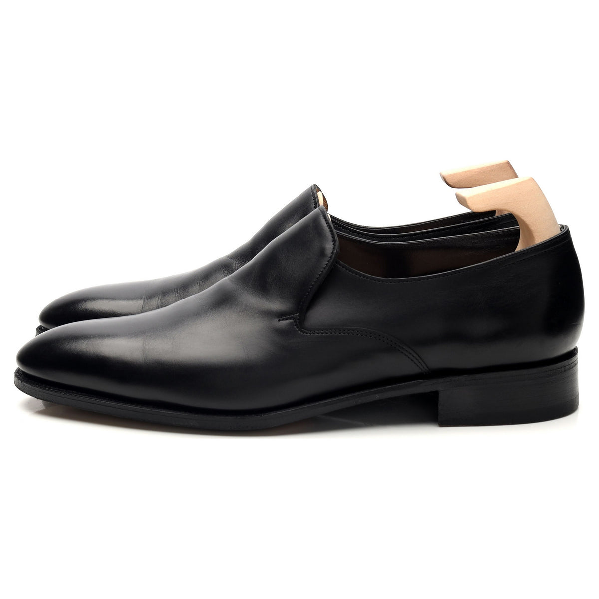 &#39;Elm&#39; Black Leather Loafer UK 7 E