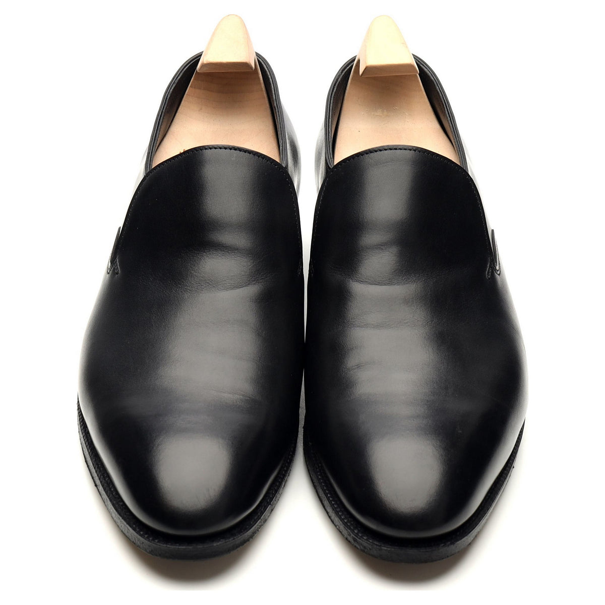 &#39;Elm&#39; Black Leather Loafer UK 7 E