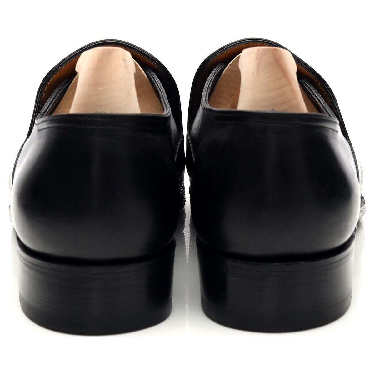 &#39;Elm&#39; Black Leather Loafer UK 7 E