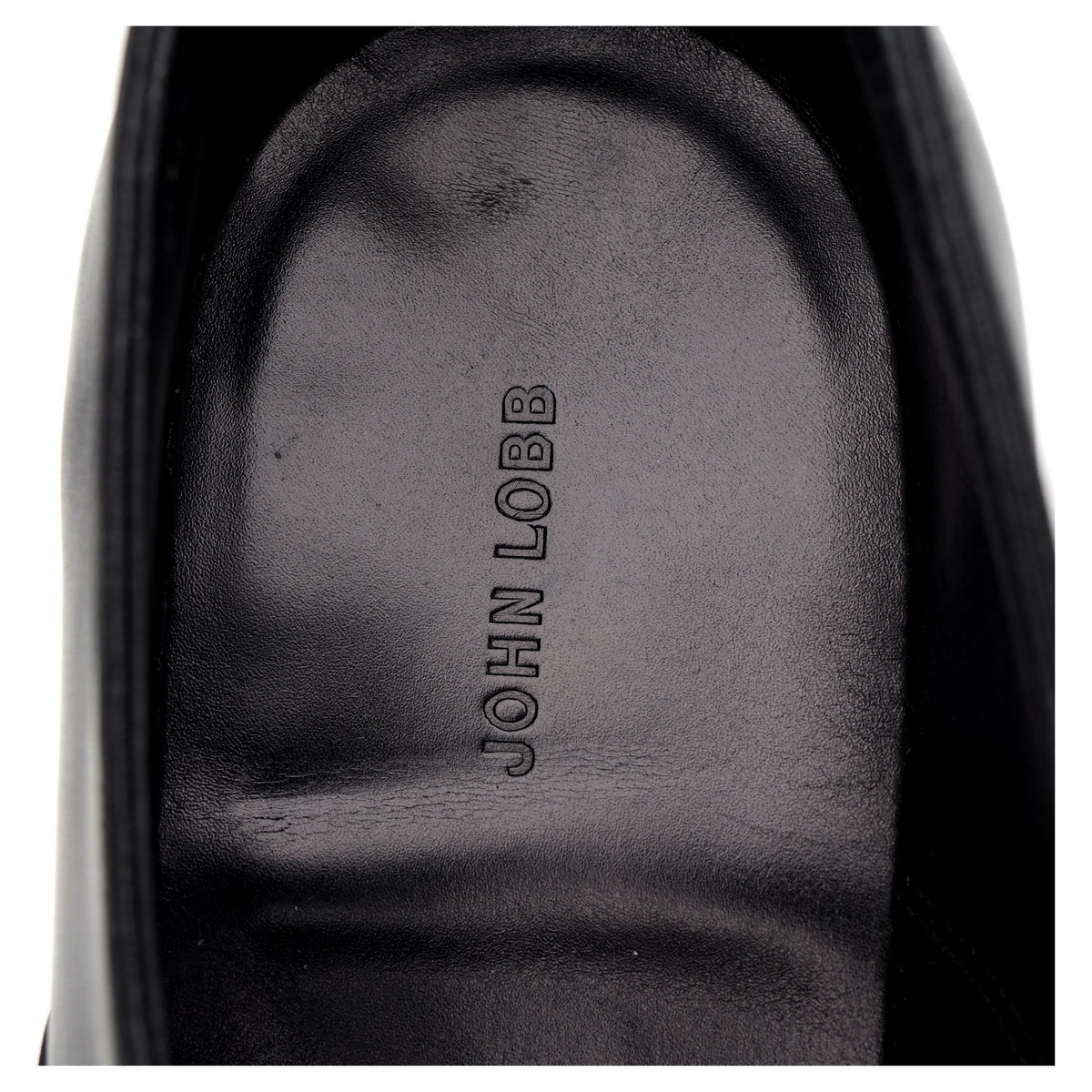 &#39;Elm&#39; Black Leather Loafer UK 7 E