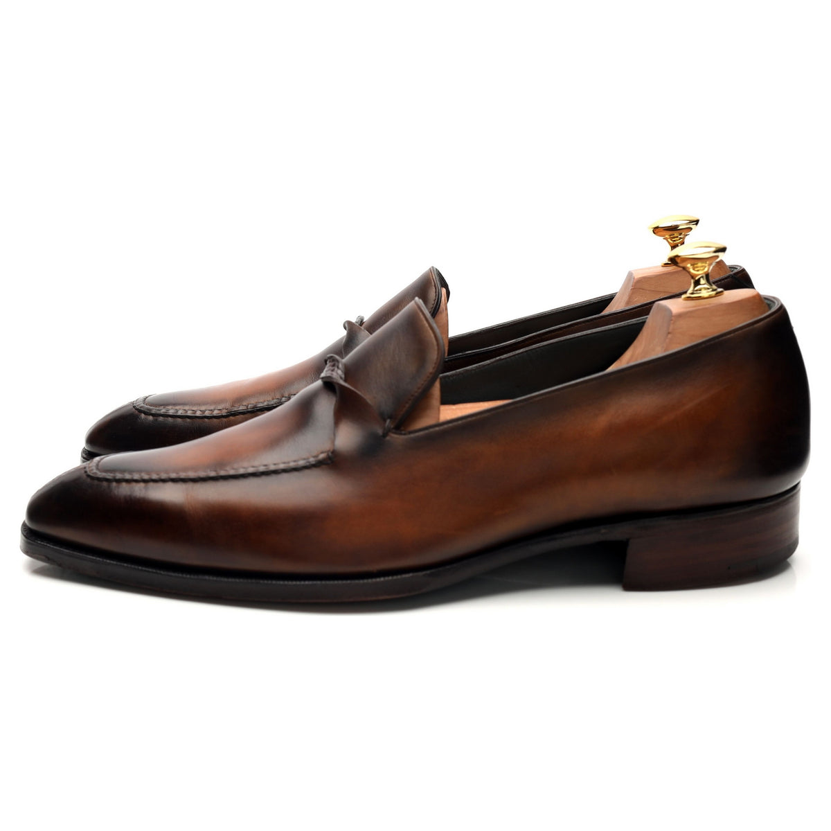 &#39;Avignon&#39; Brown Leather Loafer UK 9 G