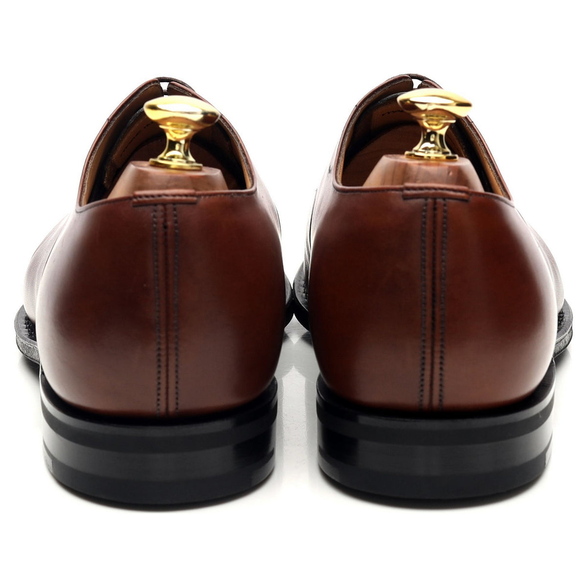 &#39;Consul&#39; Brown Leather Oxford UK 8.5 G