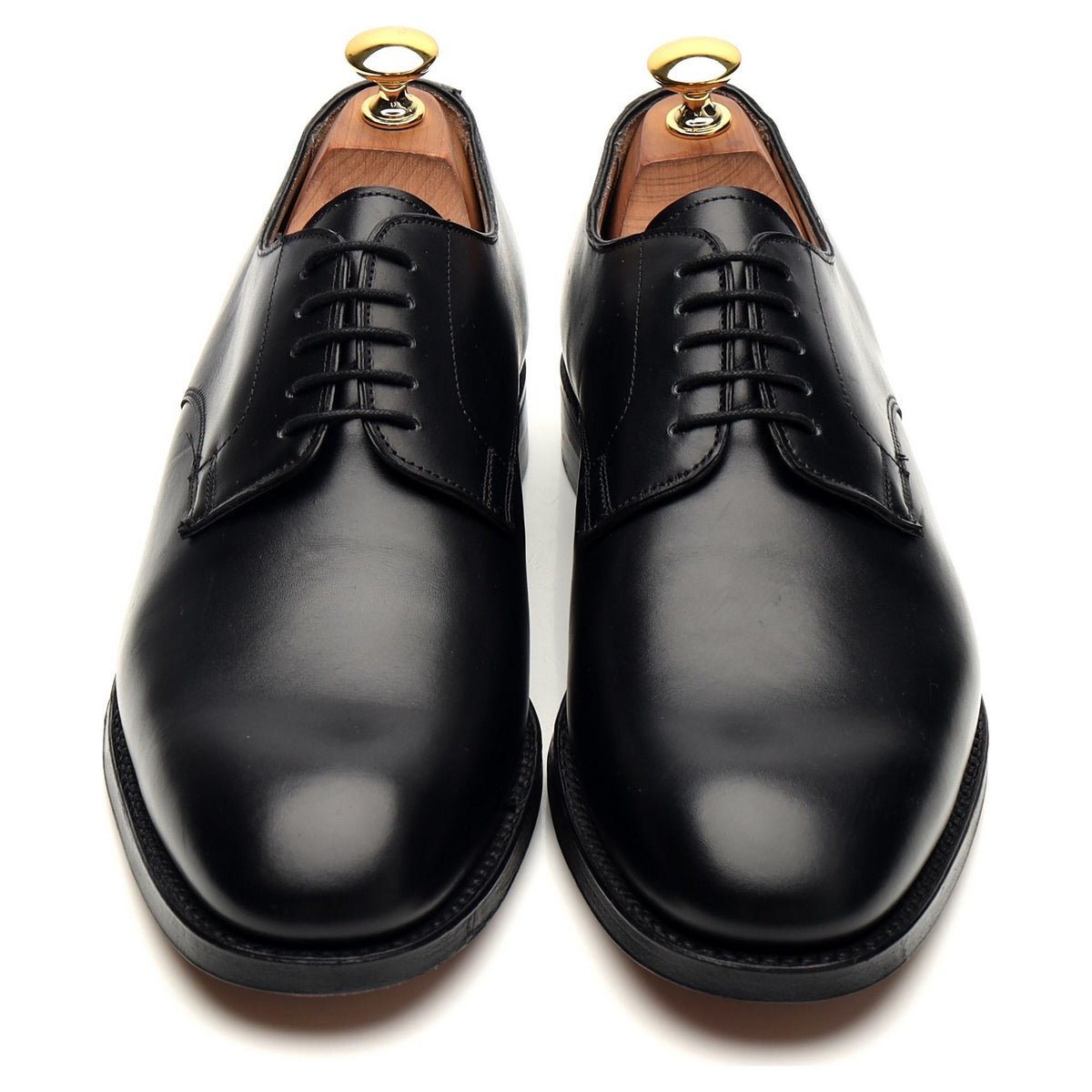 Black Leather Derby UK 6.5 F