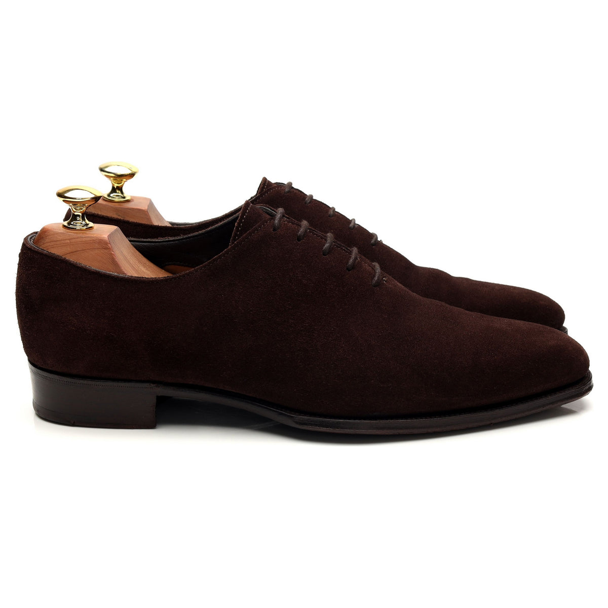 Kingsman Dark Brown Suede Wholecut Oxford UK 8 E