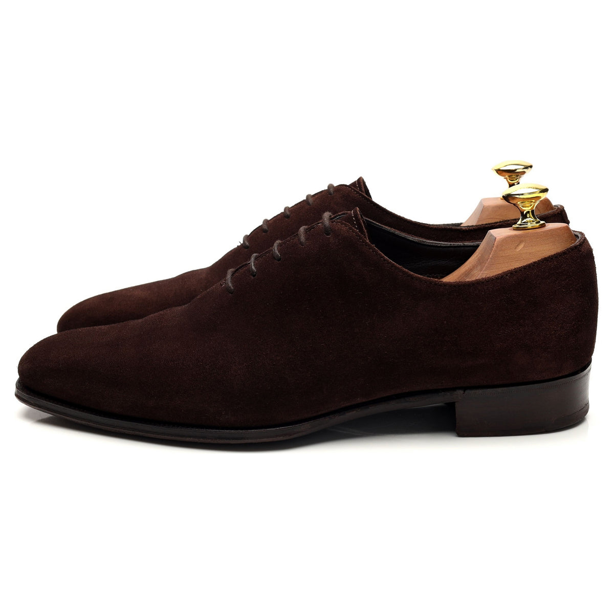 Kingsman Dark Brown Suede Wholecut Oxford UK 8 E