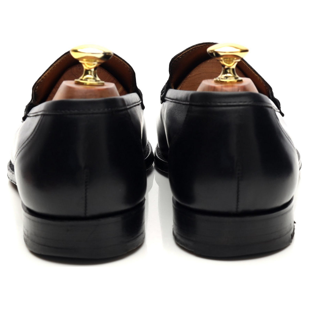 Shipton &amp; Heneage &#39;Arundel&#39; Black Leather Loafers UK 8 E