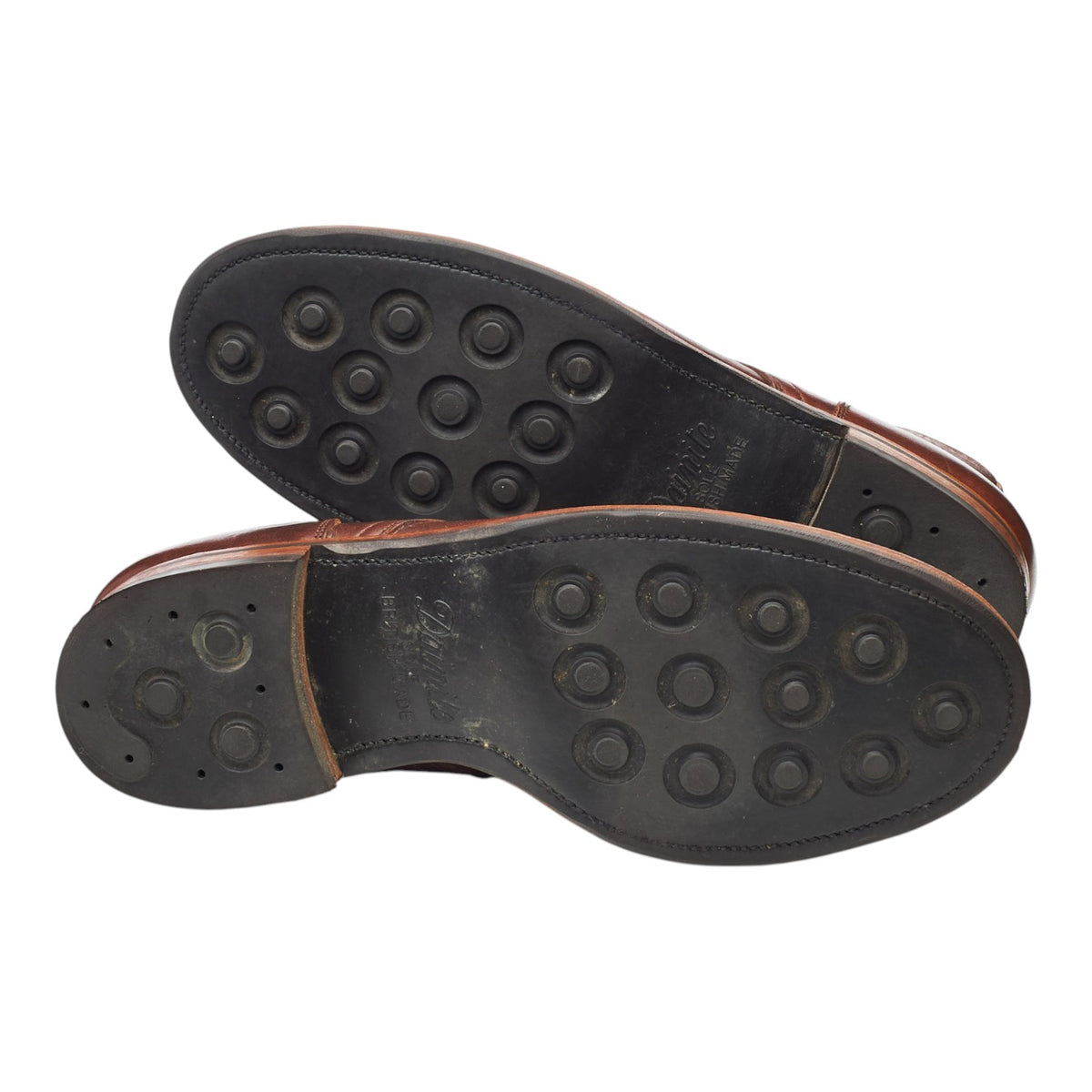 Brown Leather Service Boots UK 8.5 E