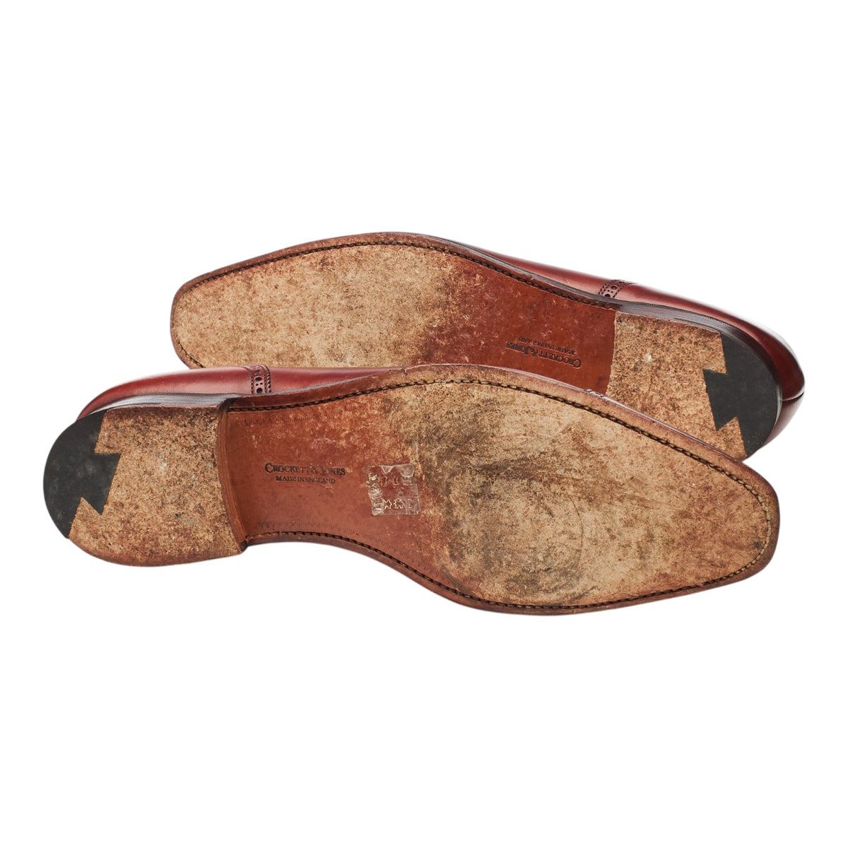 'Westbourne' Tan Brown Leather Oxford Brogues UK 9 E