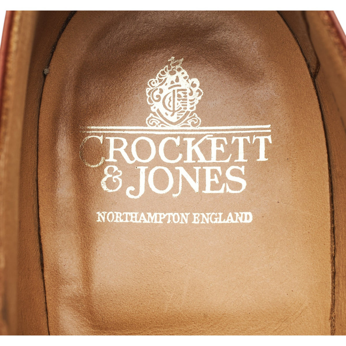 'Westbourne' Tan Brown Leather Oxford Brogues UK 9 E