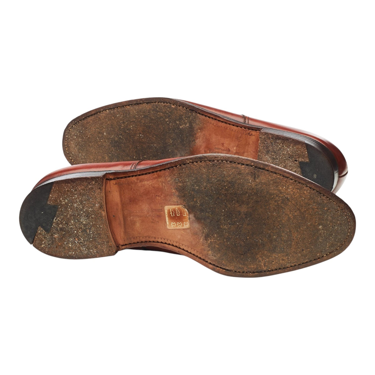 'Draycott' Tan Brown Leather Derby UK 9 G