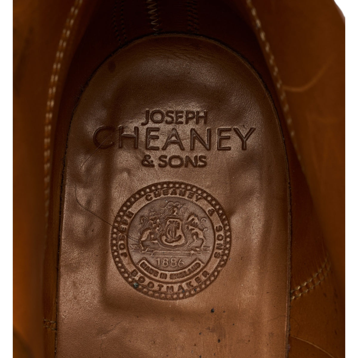 Double RL & Co. 'Bowery' Tan Brown Leather Boots UK 9.5 US 10 D