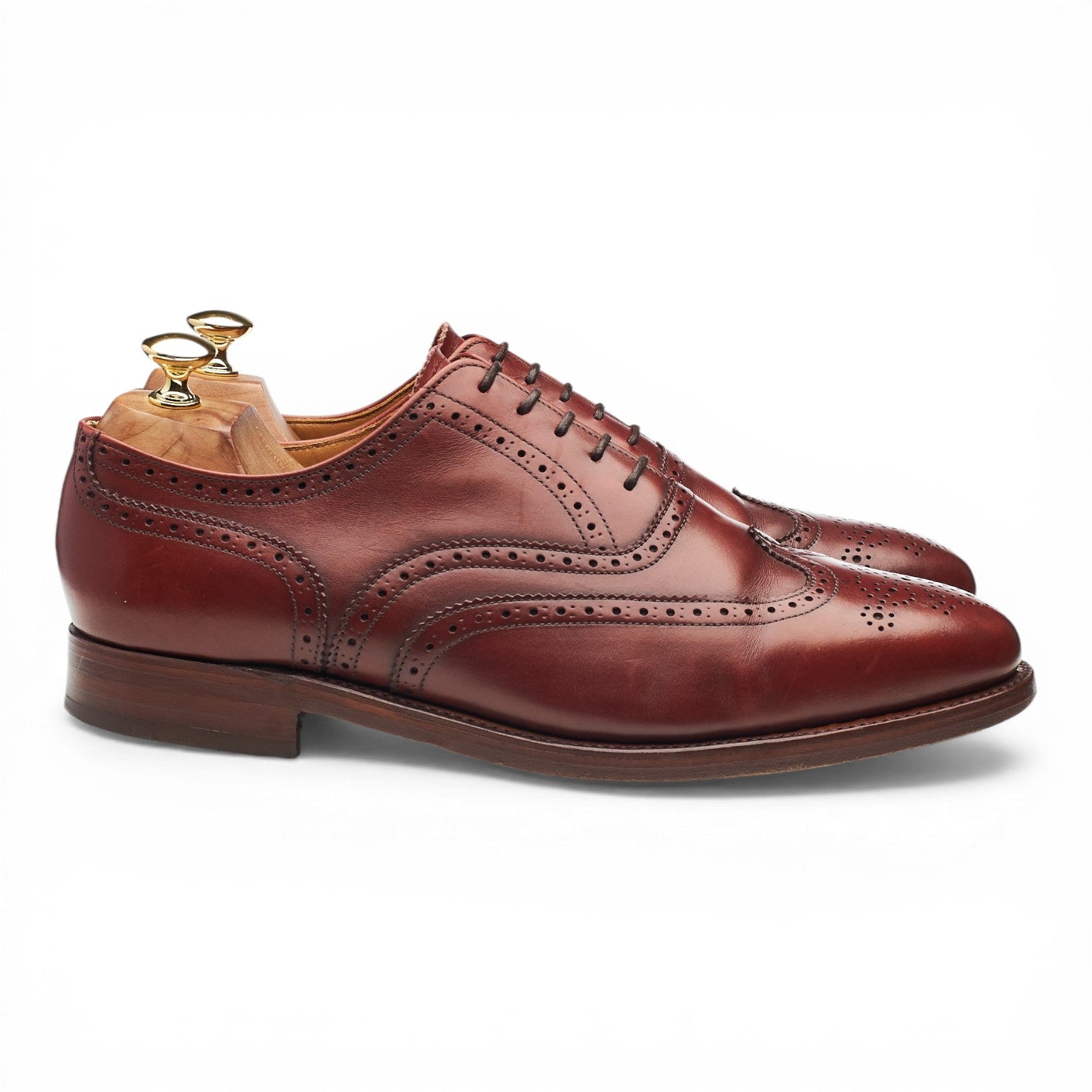 Alfred Sargent Blenheim Brogue Lace Up Shoes Brown UK 9 US 10 England Alfred Sargent - Abbot main image 2