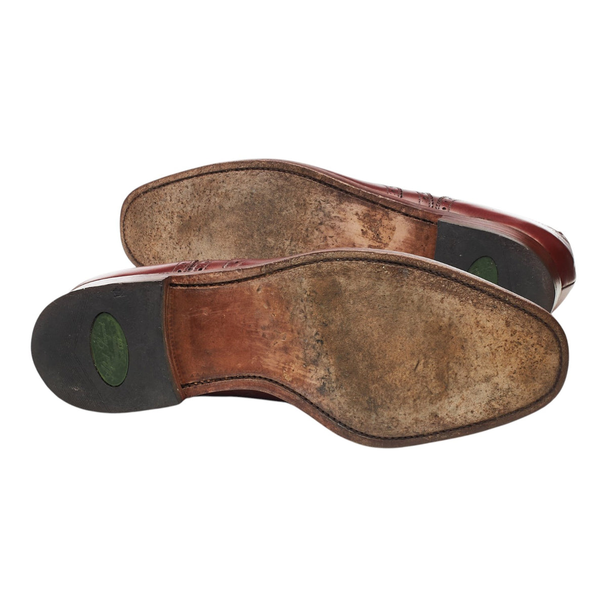 'Ramsey' Brown Leather Oxford Brogues UK 10 FX