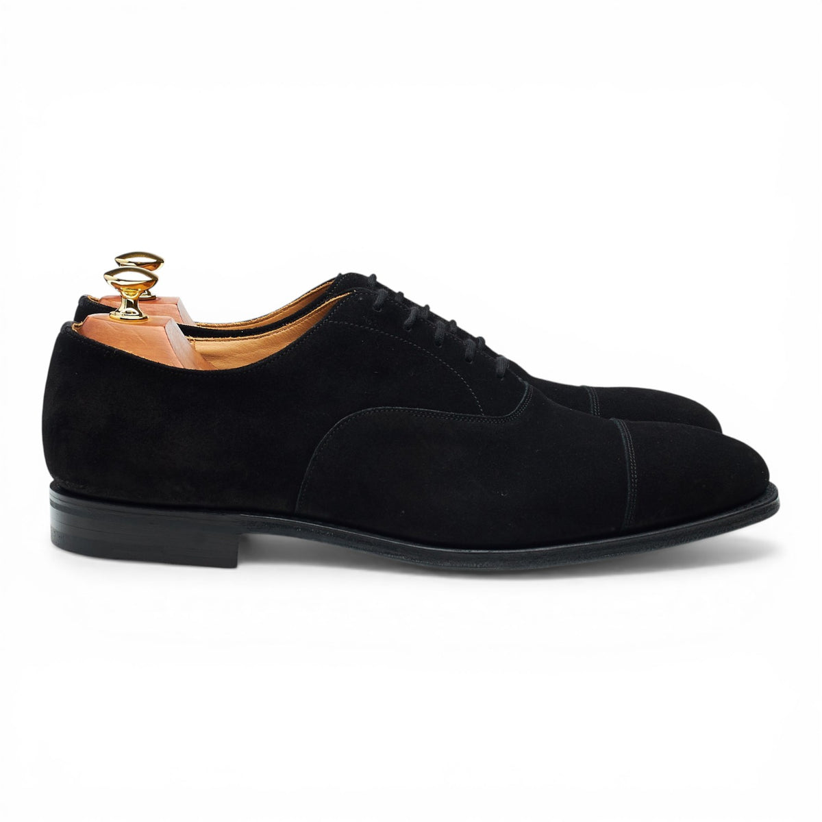'Consul' Black Suede Oxford UK 9.5 F