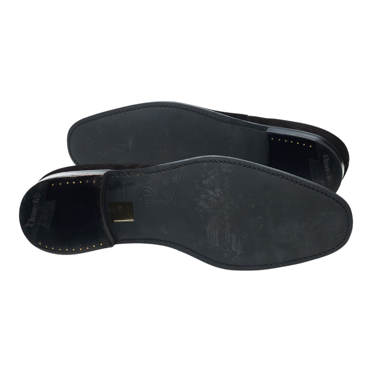 'Consul' Black Suede Oxford UK 9.5 F