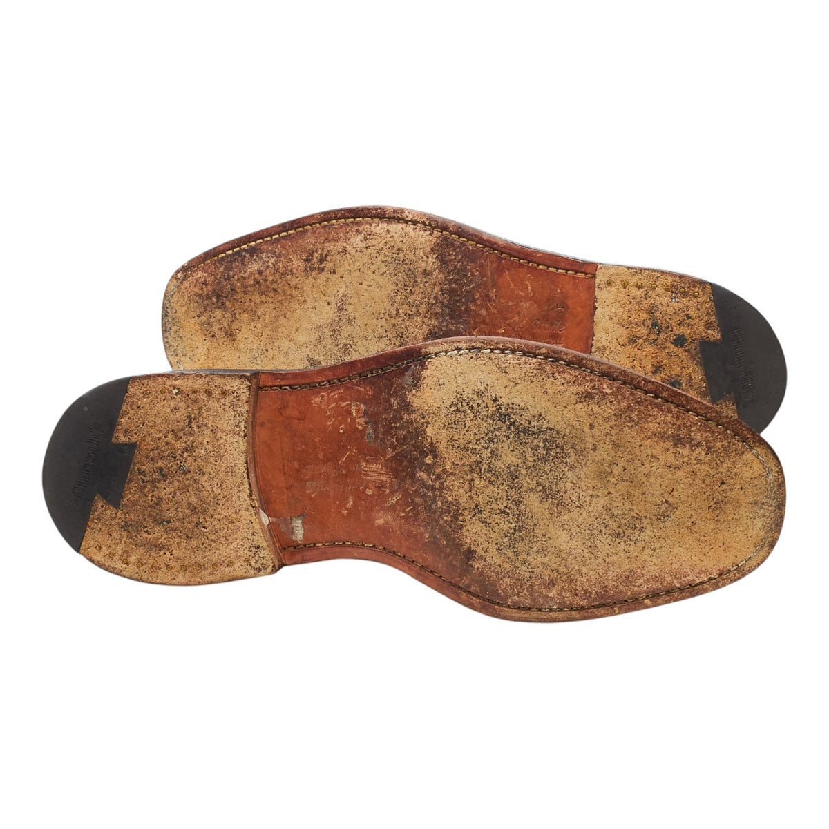 'Dartmoor' Black Leather Split Toe Derby UK 7.5 F