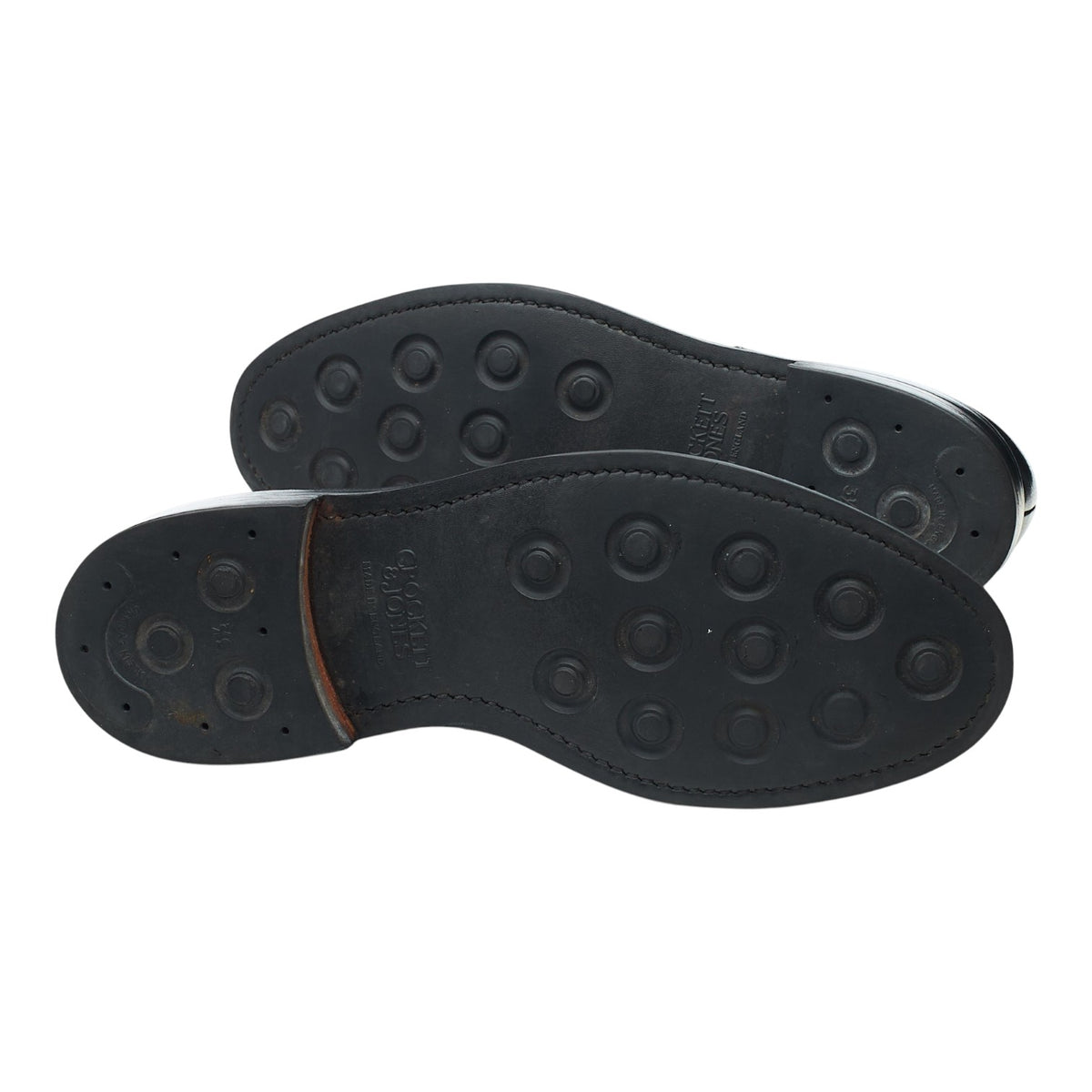 'Grasmere' Black Grain Leather Derby UK 9.5 E