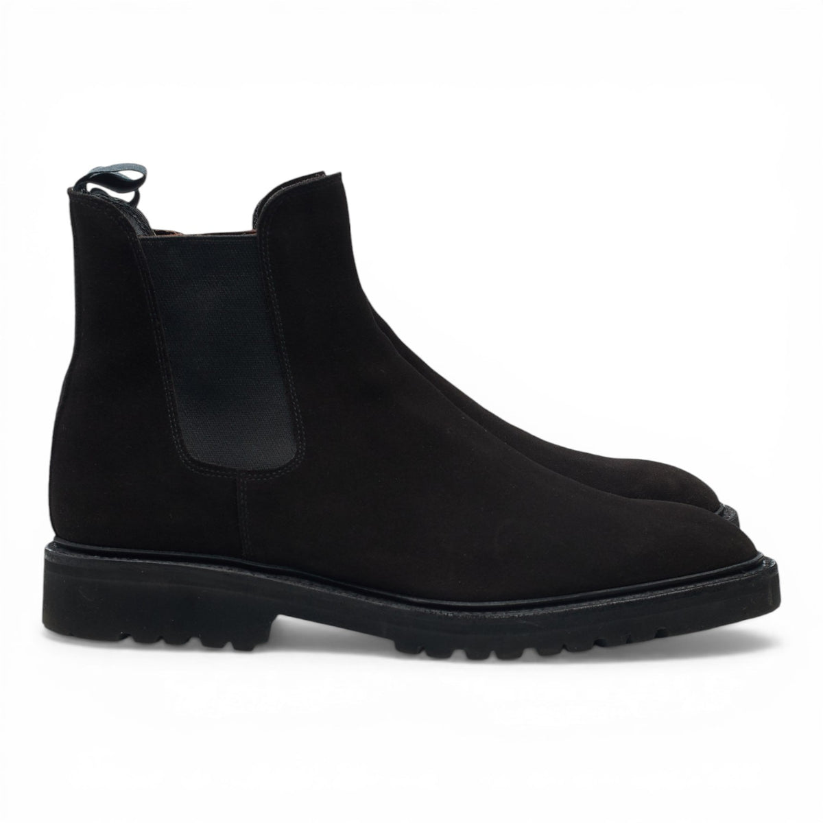 Women's 'Poppy' Dark Brown Suede Chelsea Boots UK 7 D