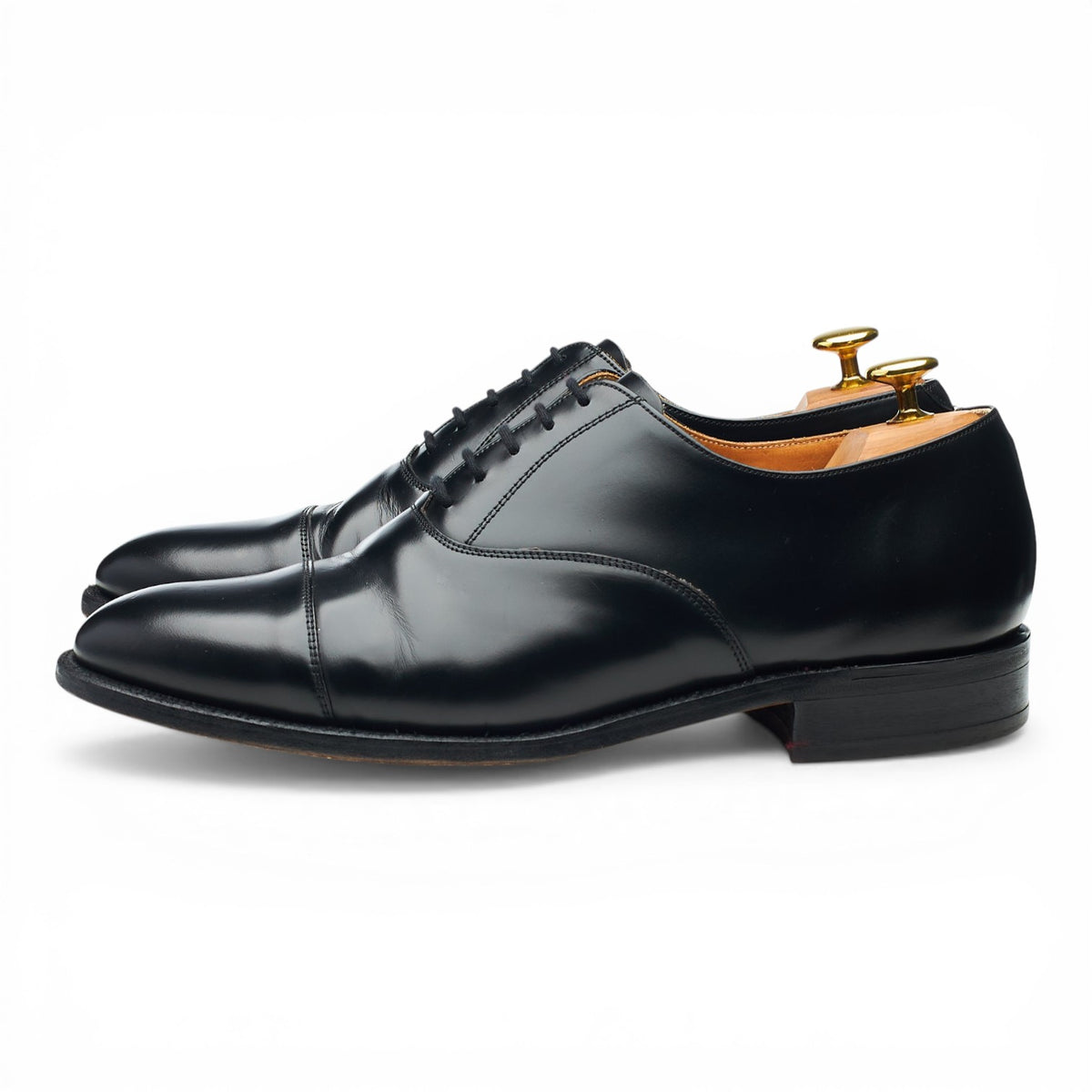 'Arnold' Black Leather Oxford UK 9 E