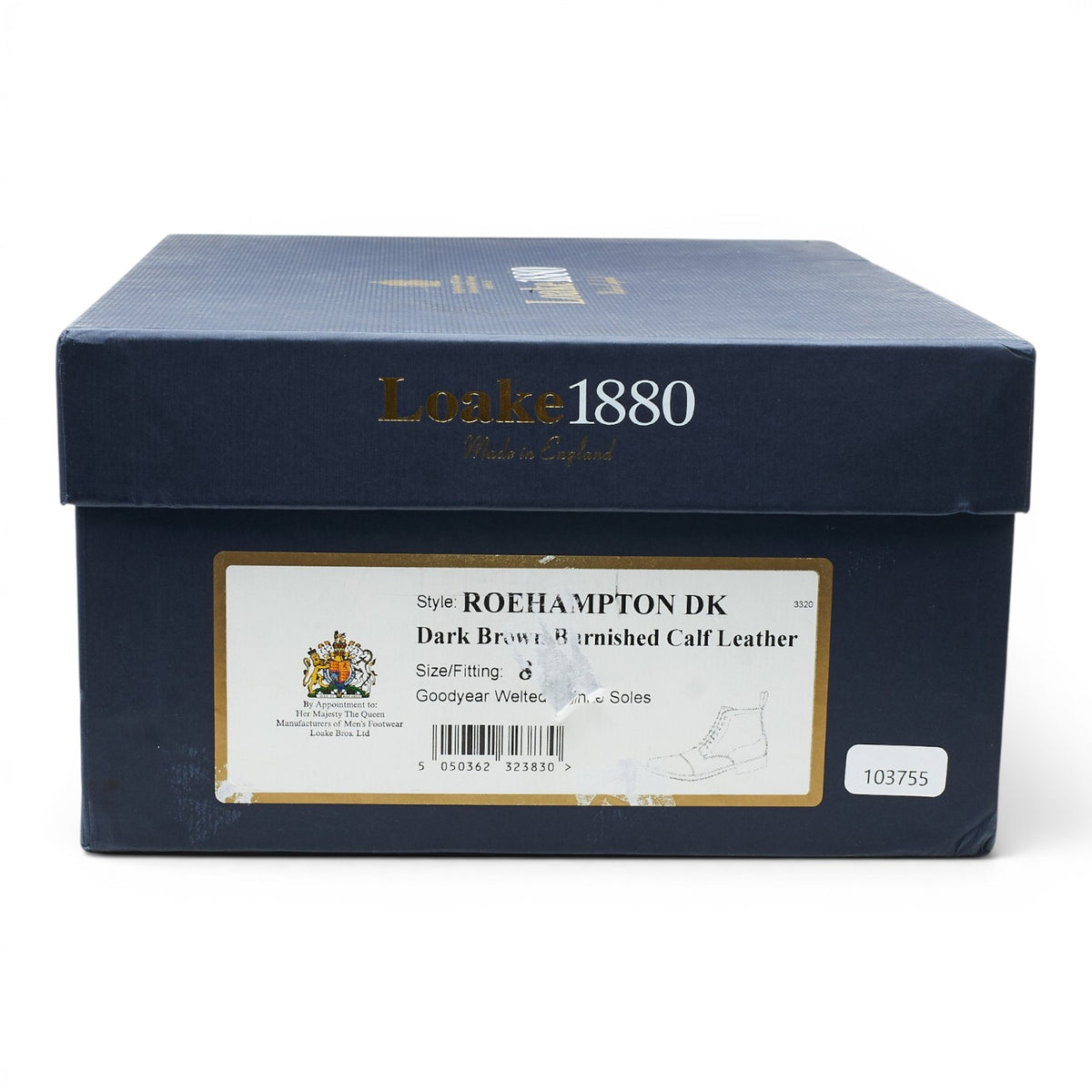 1880 'Roehampton' Dark Brown Leather Boots UK 8 F