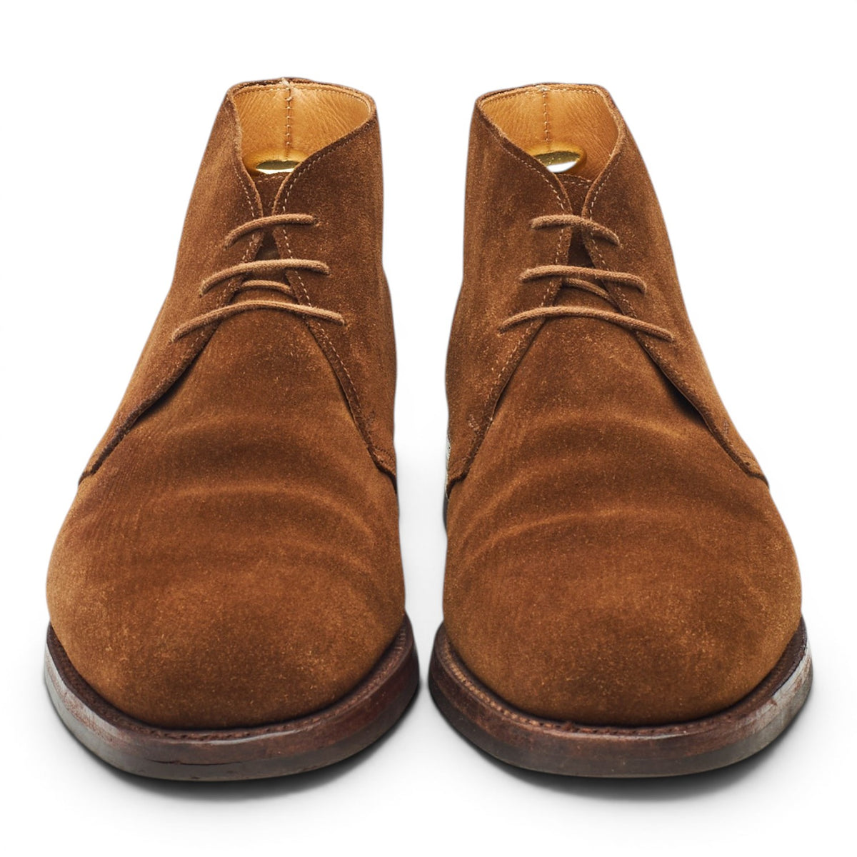 'Chiltern' Snuff Brown Suede Chukka Boots UK 7 E