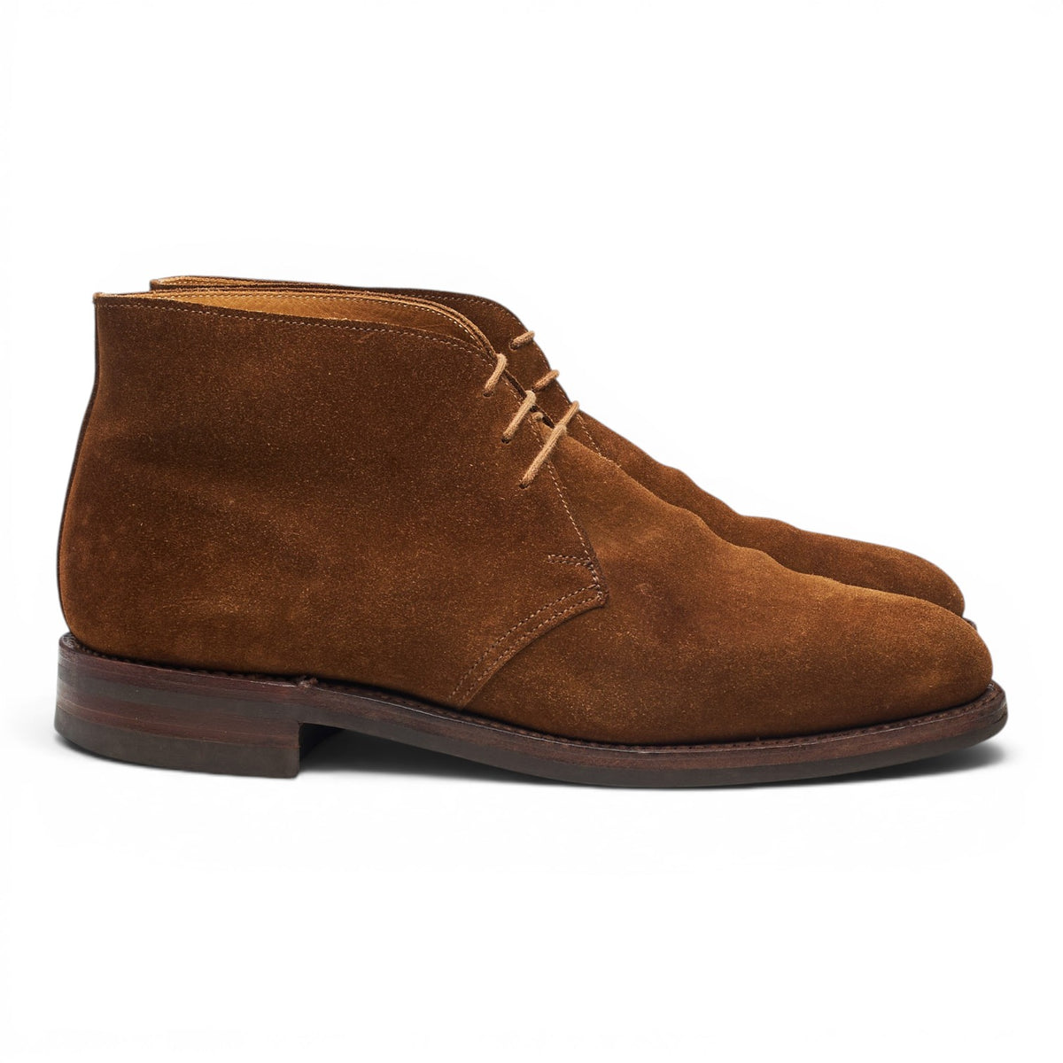 'Chiltern' Snuff Brown Suede Chukka Boots UK 7 E