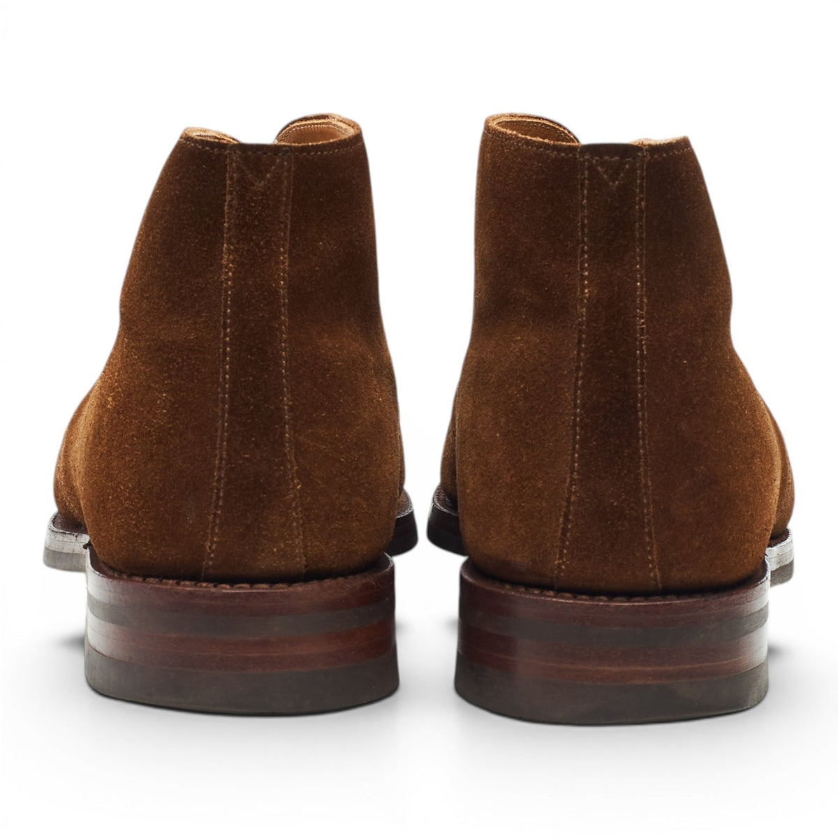 'Chiltern' Snuff Brown Suede Chukka Boots UK 7 E