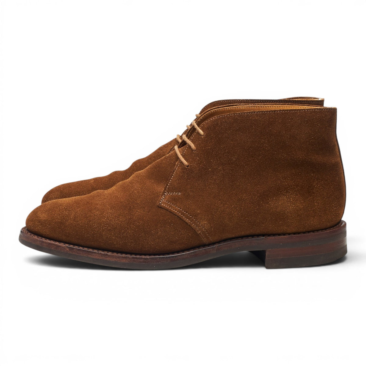 'Chiltern' Snuff Brown Suede Chukka Boots UK 7 E