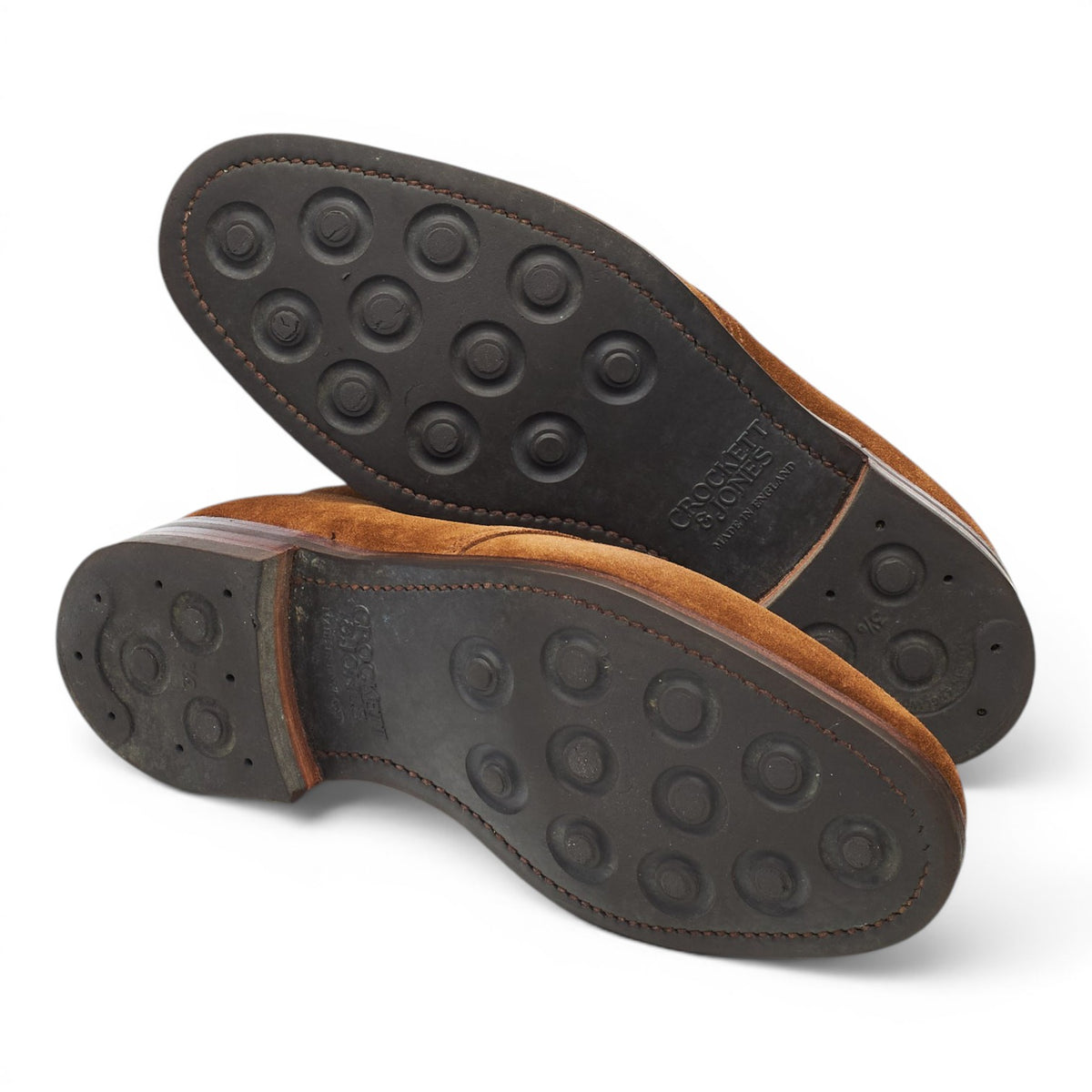 'Chiltern' Snuff Brown Suede Chukka Boots UK 7 E