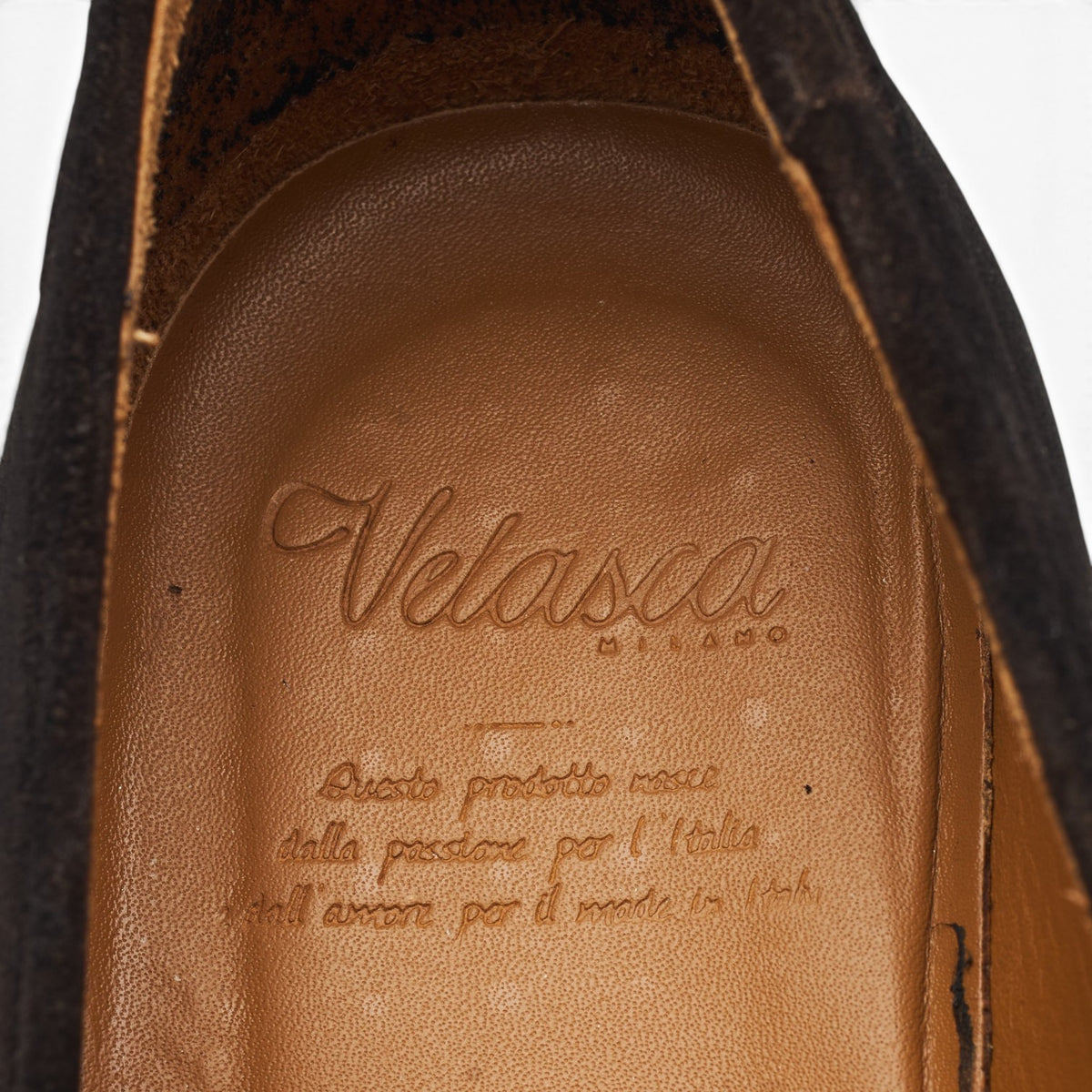 'Cadregatt' Dark Brown Suede Tassel Loafers UK 7.5 EU 41.5
