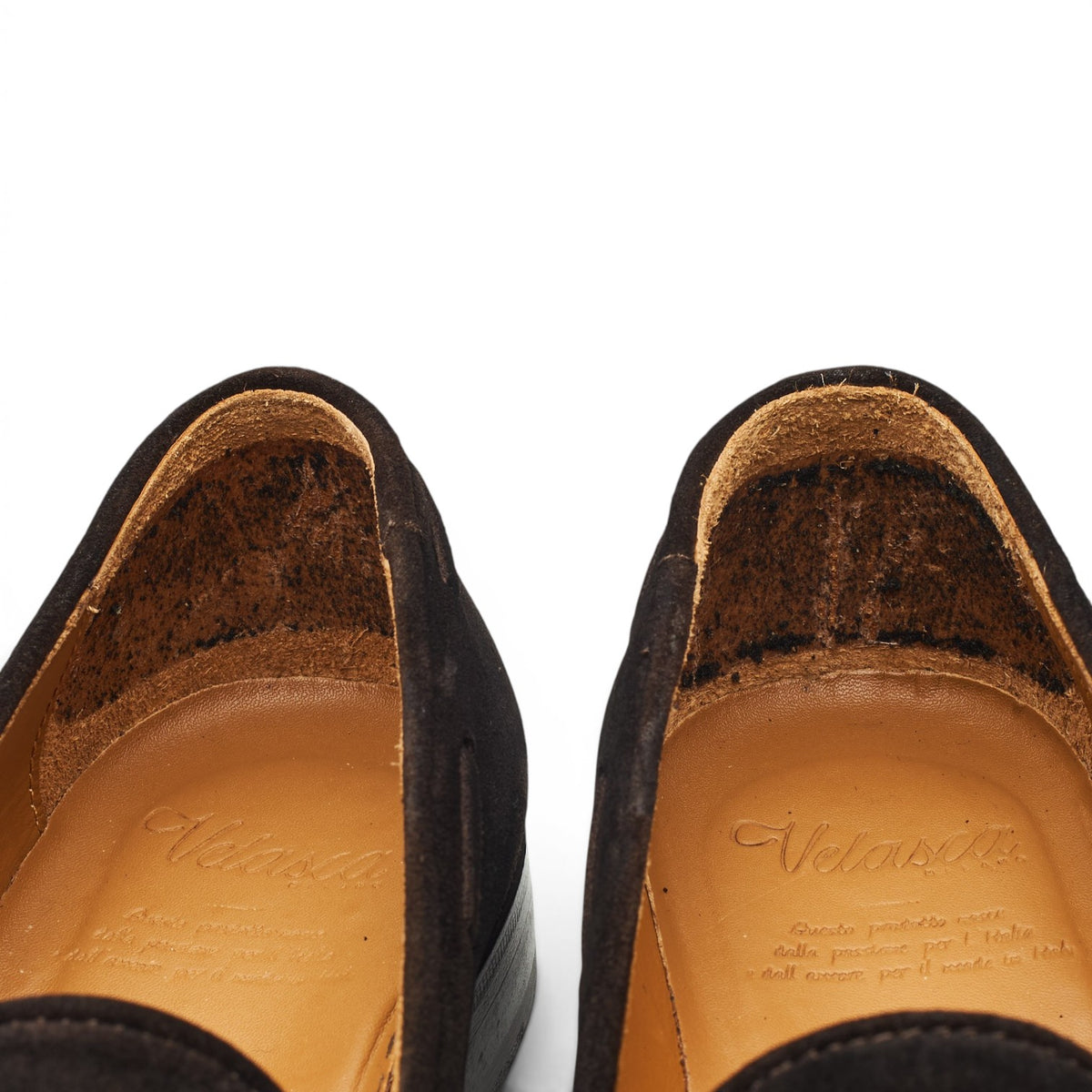 'Cadregatt' Dark Brown Suede Tassel Loafers UK 7.5 EU 41.5