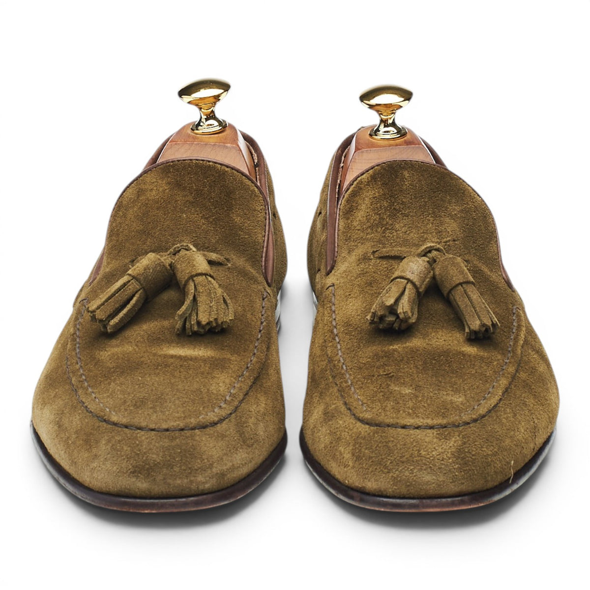 '5521' Green Suede Tassel Loafer UK 6.5 EU 40.5
