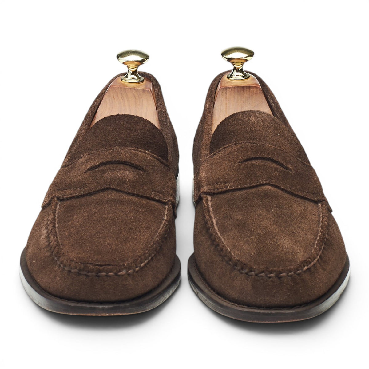 Weejuns Dark Brown Suede Loafer UK 7.5