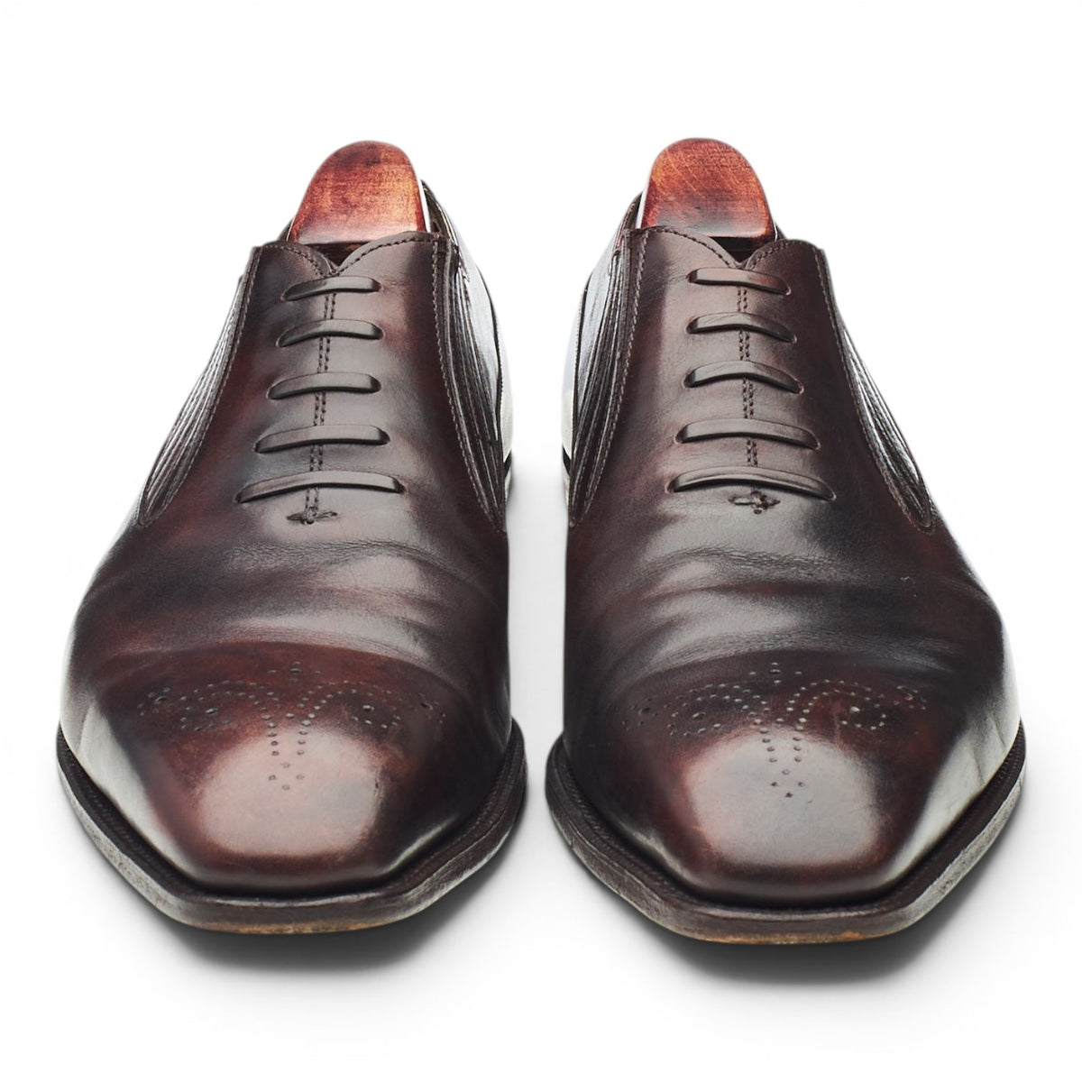 Brown Museum Leather Lazyman Slip On UK 8 E