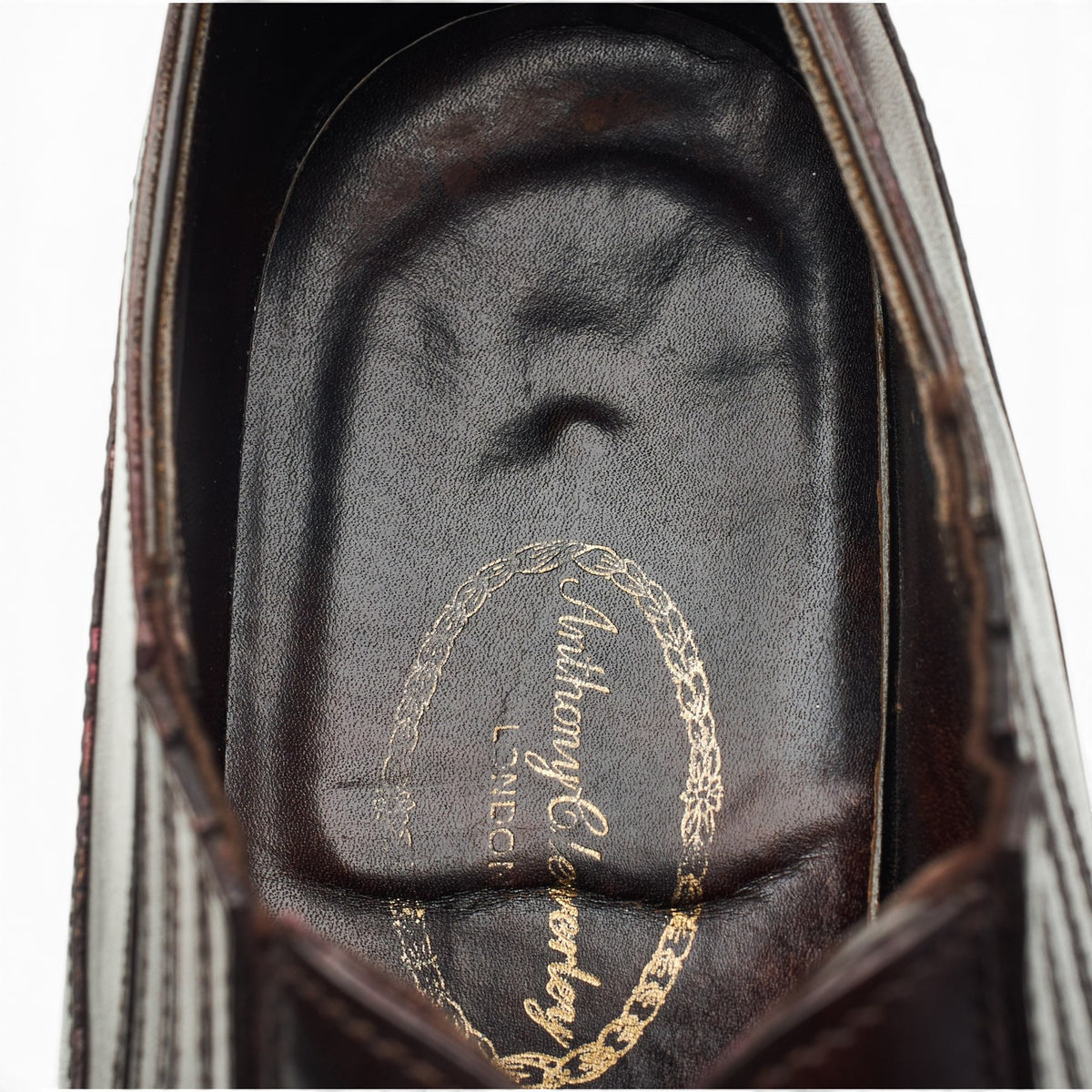 Brown Museum Leather Lazyman Slip On UK 8 E