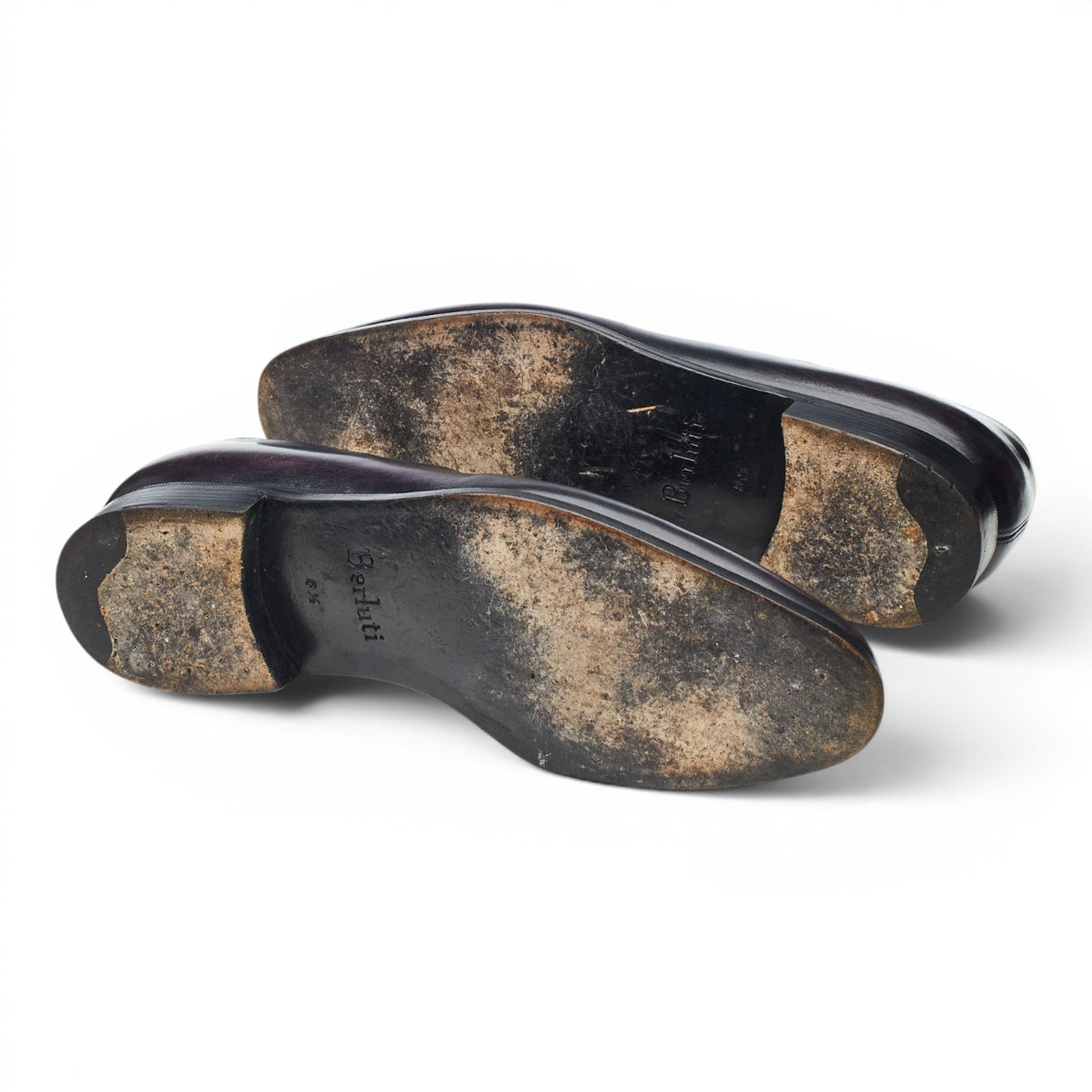 Purple Patina Leather Wholecut Oxford UK 8.5