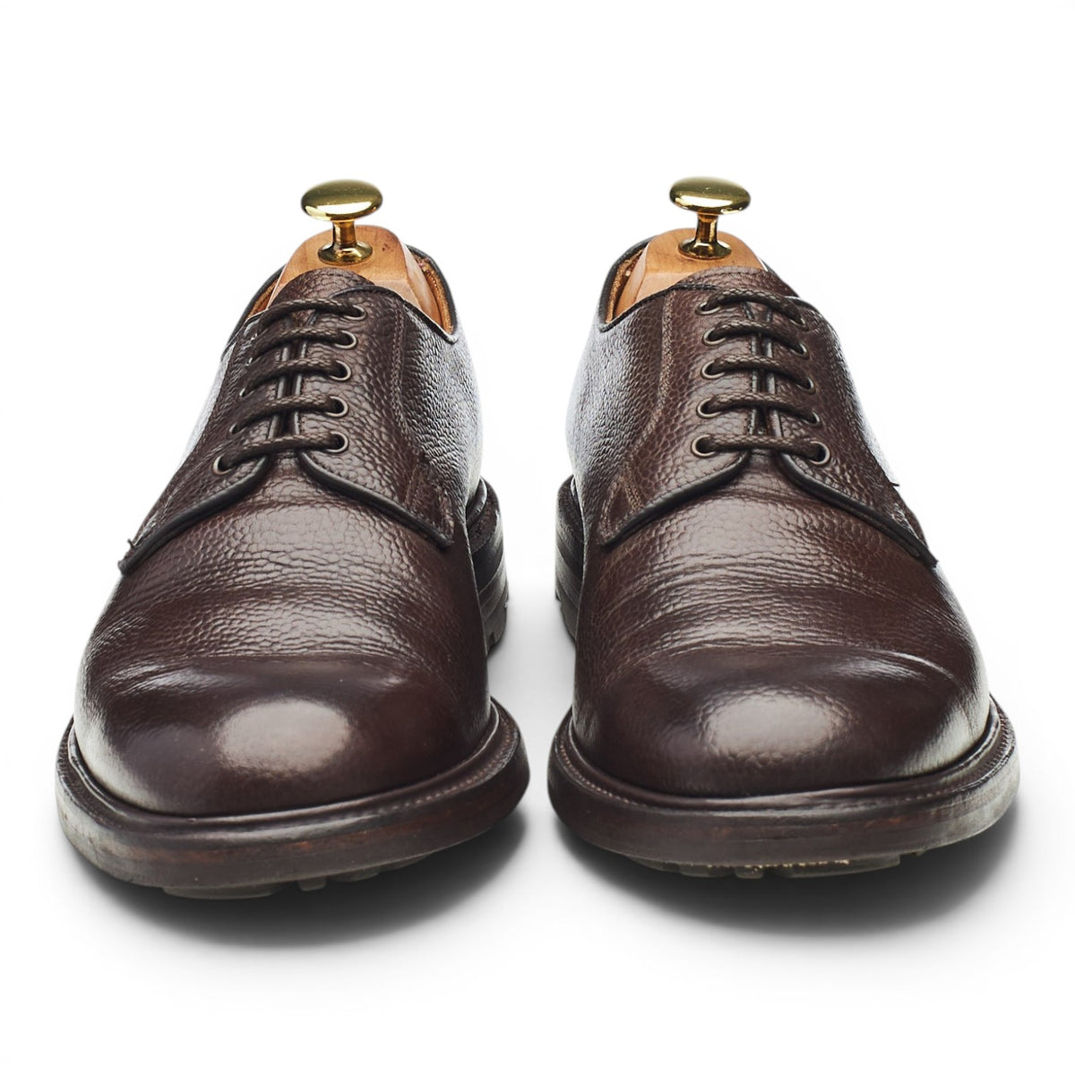 'Teign ll' Dark Brown Leather Derby UK 8.5 F